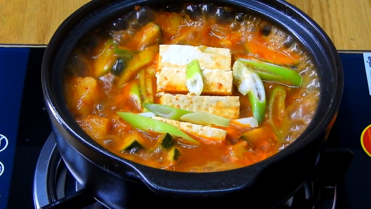 Canh đậu tương Hàn Quốc